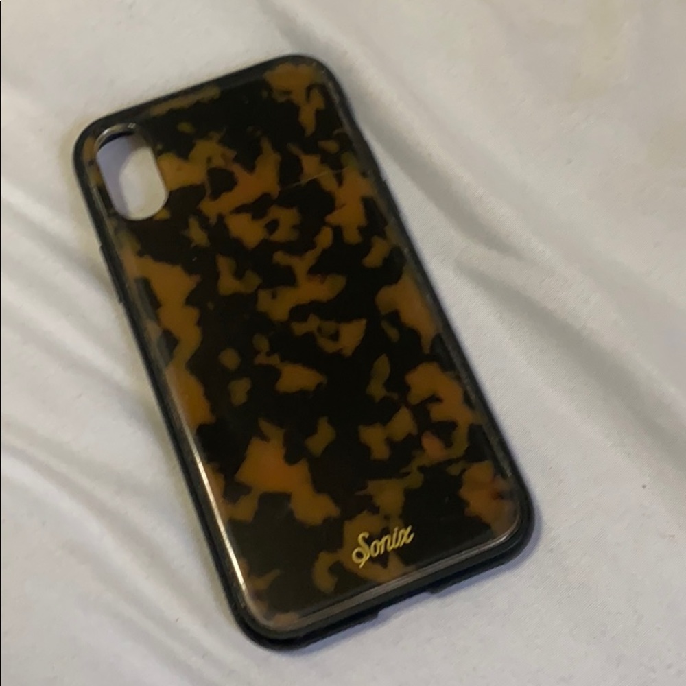 Sonix tortoiseshell iPhone XS case